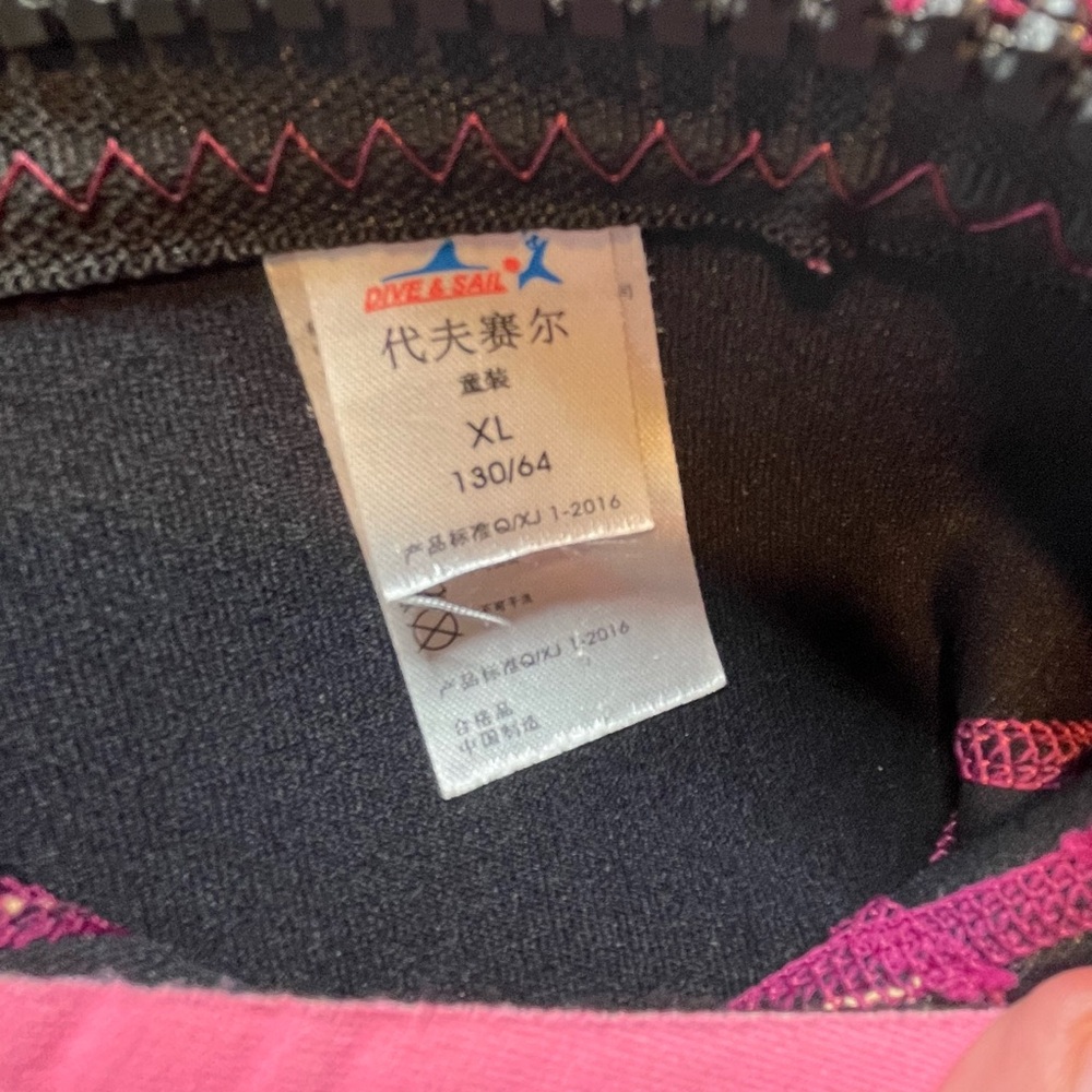 Manta‎ Wetsuit Youth XL Pink and Purple - Picture 7 of 9